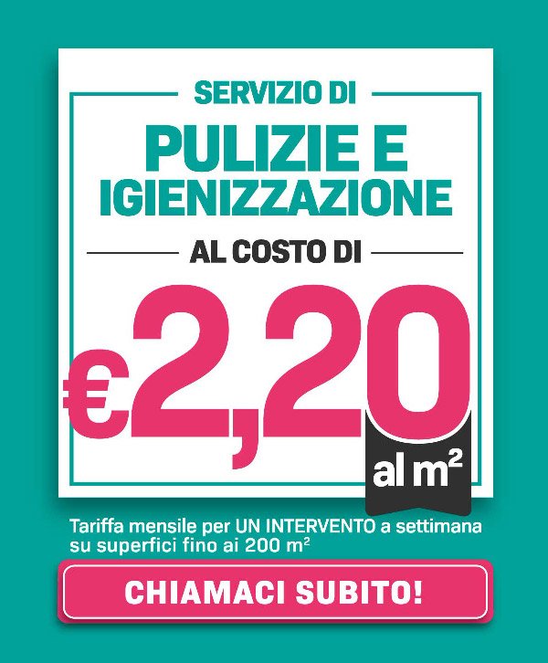 Servizi di pulizie e igienizzazione
